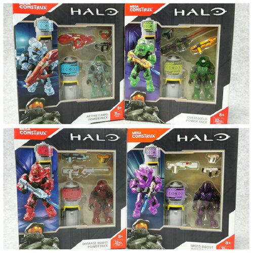 Mega Bloks美家宝/美高 Halo光晕光环陆战斯巴达战士动力组武器包