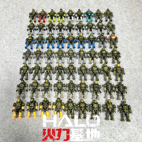 megabloksHALO士官长可动积木人