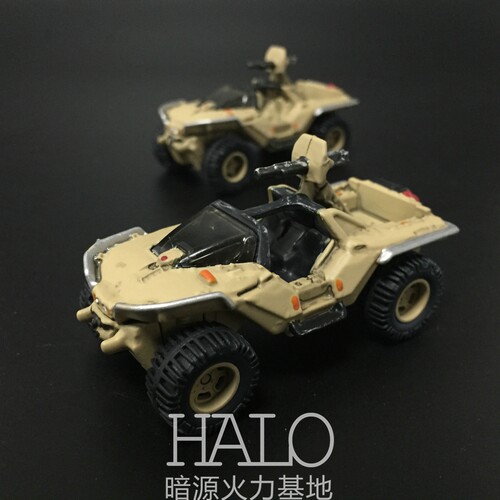 halo光环/光晕疣猪号士官长陆战队军事车辆 1/64合金越野车装甲车
