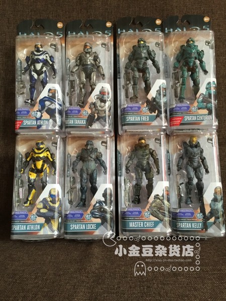 光环halo5 麦克法兰士官长洛克特种部队5寸兵人 可动人偶多款现货
