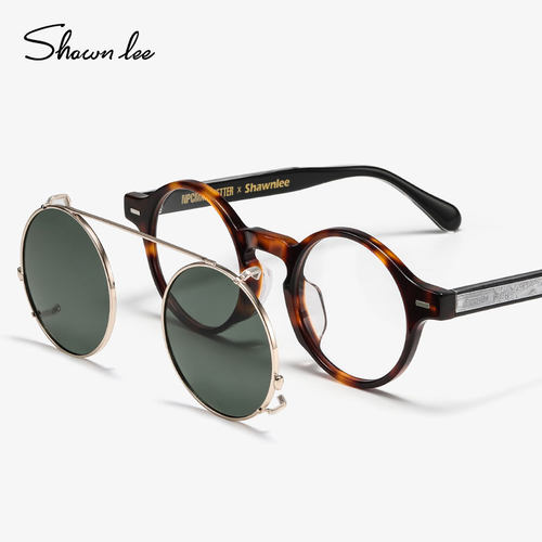 Shawnlee书呆子风新中式眼镜框女
