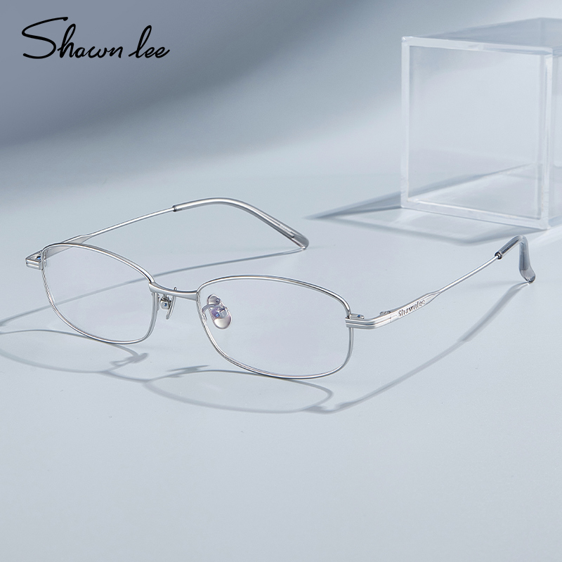 Shawnlee张艺兴同款窄框眼镜框