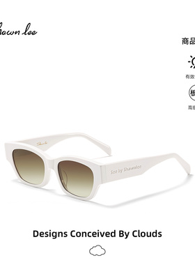 Shawnlee2026新款方形小框墨镜女夏复古ins辣妹宽腿板材太阳镜男