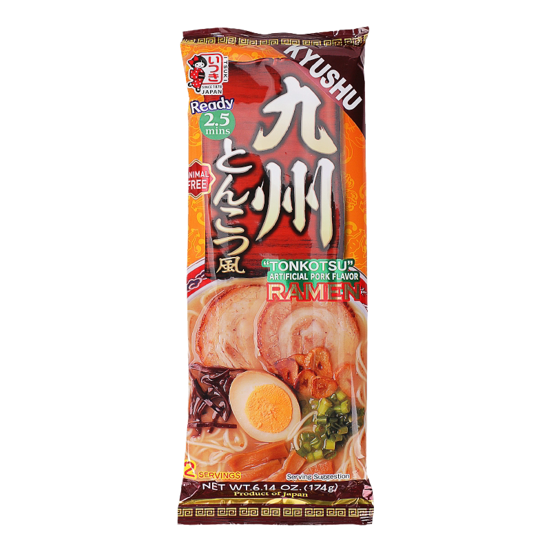 日本进口五木非油炸豚骨拉面