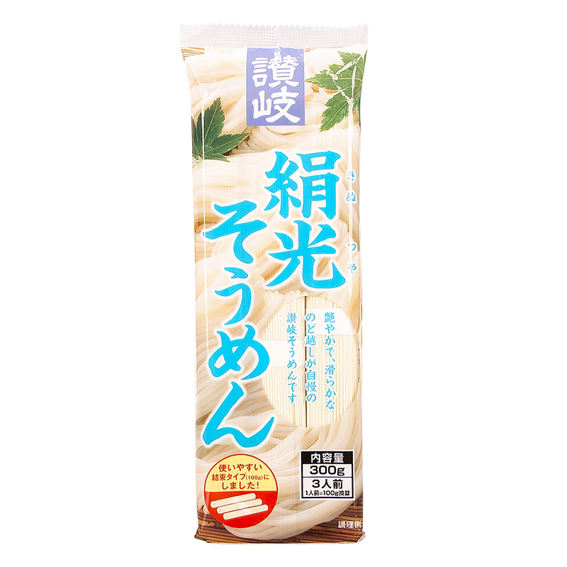 赞岐日本绢光细素面凉面汤面