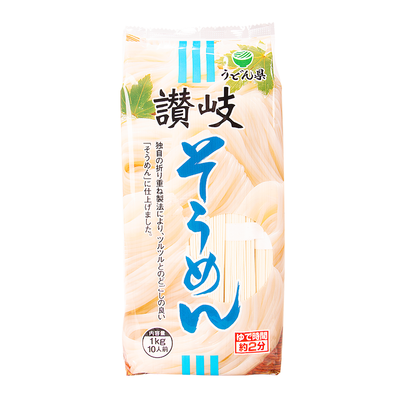 日本赞岐素面挂面汤面