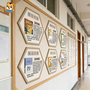 小学好书推荐卡名著阅读分享校园读书角环创班级文化墙布置墙贴纸