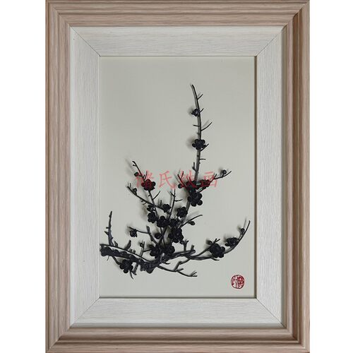芜湖铁画梅花纯手工金属工艺品