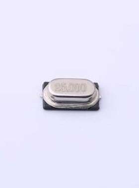 S47SMD25.000M12PF10R10B3 无源晶振 25MHz ±10ppm 12pF HC-49S-