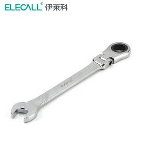 0040200005 棘轮扳手 伊莱科，高档摇头棘轮扳手10MM，0040200005