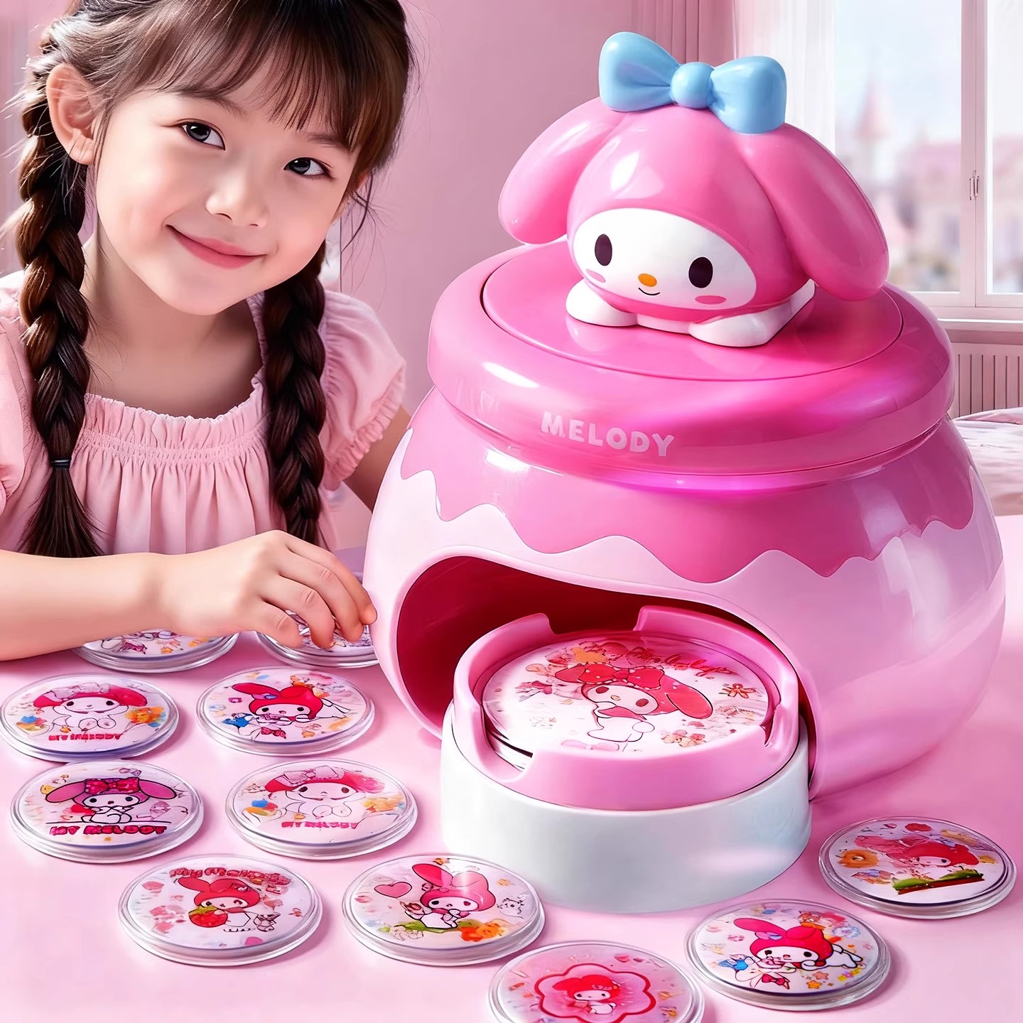 库洛米2025新款儿童玩具女