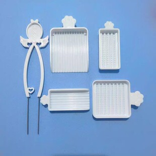 泡芙卷2.6mm拼豆笔蝴蝶单针简约豆针笔长镊子拼拼豆豆辅助工具包