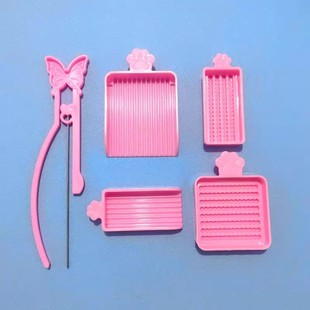 珠光拼豆笔按压式 辅助工具全套材料包熨斗烘培布美纹纸针 拼豆用