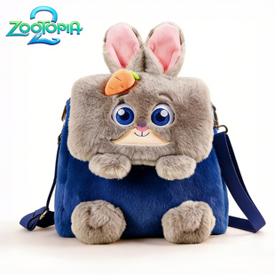 迪士尼朱迪尼克幼儿园儿童斜挎包包女可爱精致2026新款男童双肩包