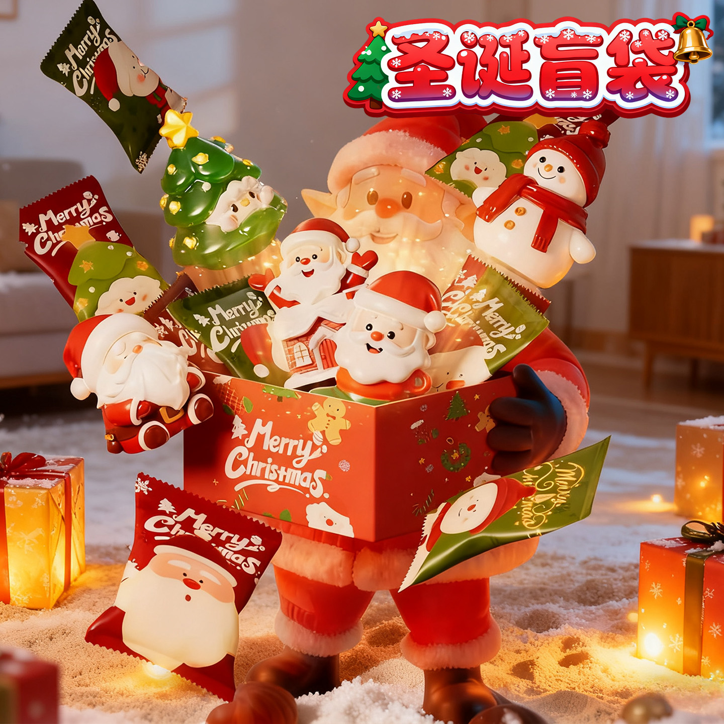 圣诞节小礼物惊喜盲袋送女生迷你盲盒子儿童玩具女孩小学生奖励品