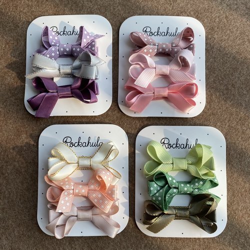 英国Rockahula儿童蝴蝶结发夹