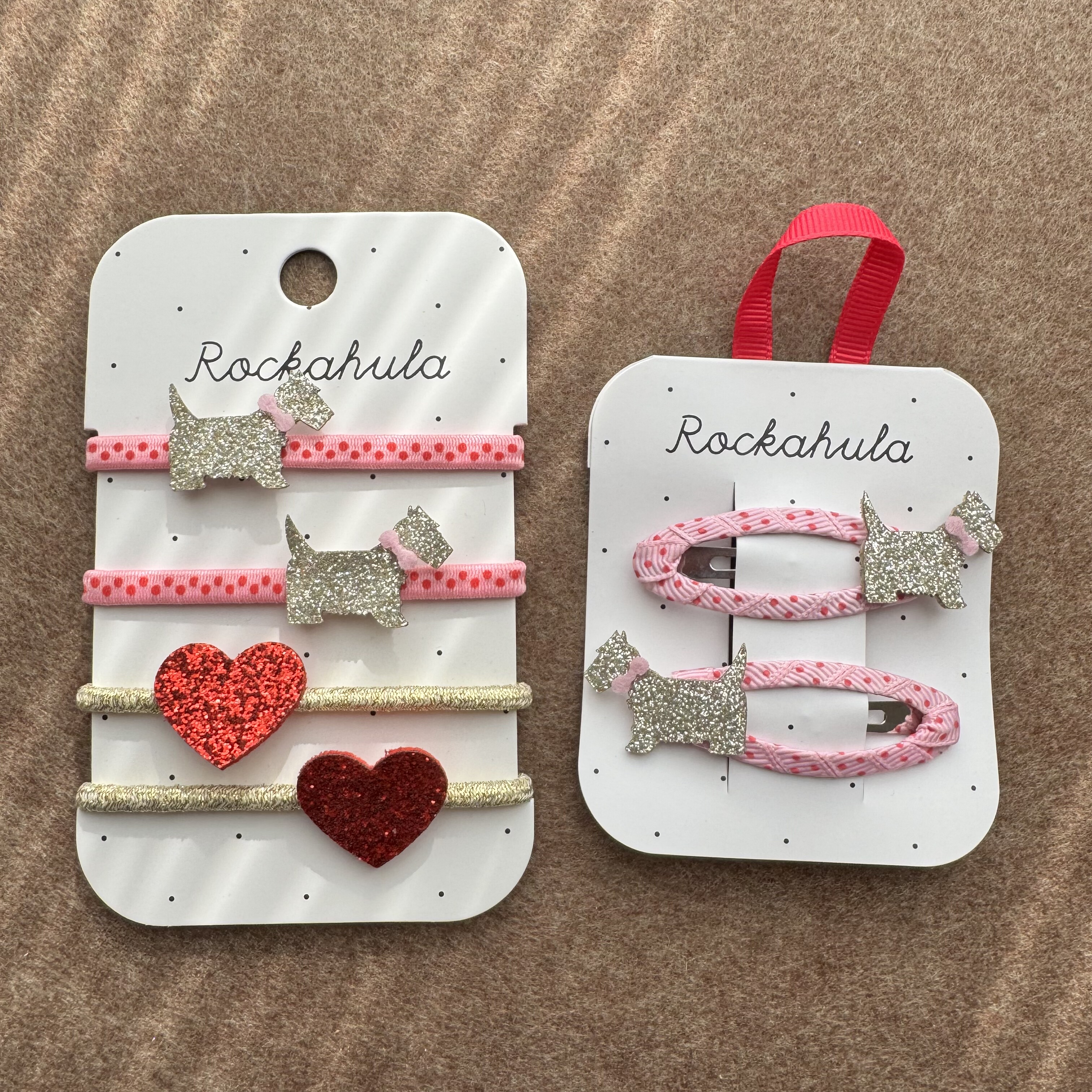 Rockahula女孩儿发夹西高地发夹可爱狗狗儿童掰掰夹刘海发夹发卡