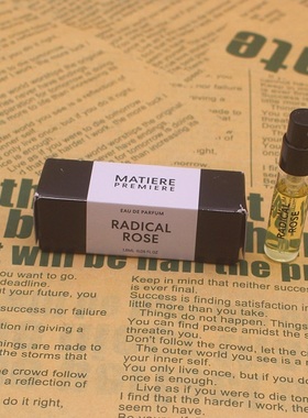 Matiere Premiere/MP马蒂埃阅后即焚  十日檀  不败玫瑰香水小样