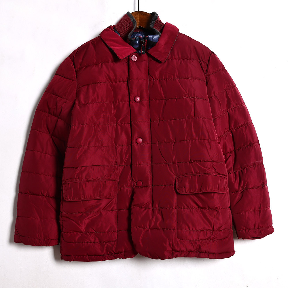 秋冬季中大童女童夹棉加厚保暖长袖休闲棉服外套简约百搭纯色棉衣