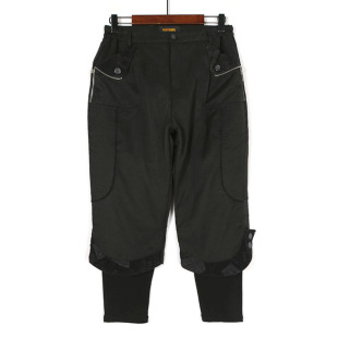 女式 休闲靴裤 时尚 保暖洋气羽绒裤 潮 七分裤 2026年秋冬季