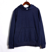 新品 基础款 亲子款 时尚 休闲上衣 简约纯色连帽卫衣韩版 2026年春秋季