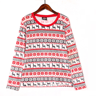 2025年春秋季新品亲子款圆领套头长袖宽松显瘦家居上衣家居裤潮