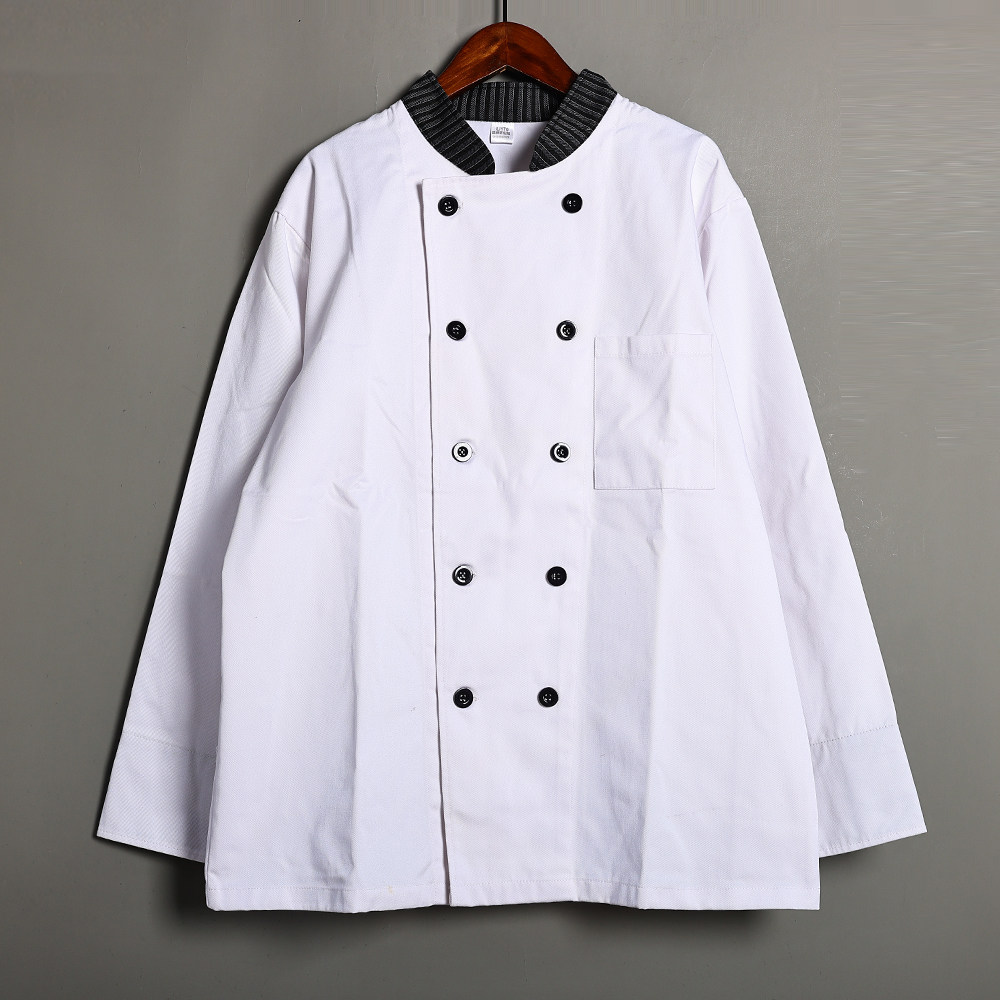 厨师工作服男女短袖西餐高档酒店厨师工装制服烘焙定制定做厨师服