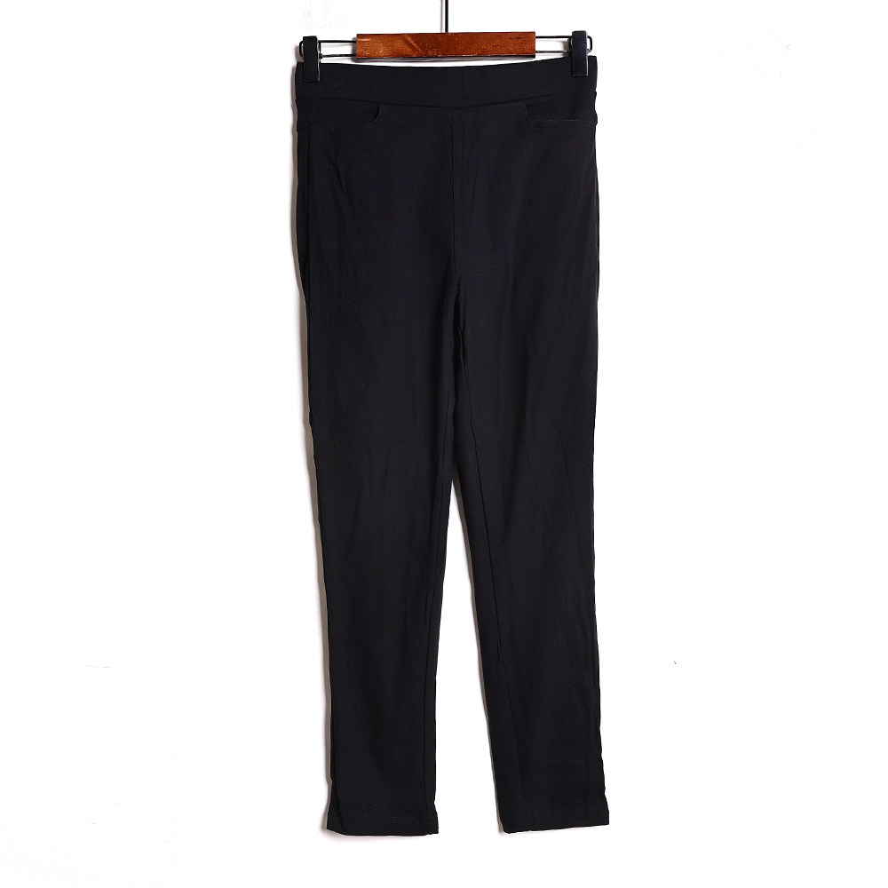 2026年春秋季黑新品女装紧身显瘦小脚裤简约纯色打底裤长裤潮,女装/女士精品,休闲裤,淘宝优惠券,粉丝福利购,淘宝优惠卷