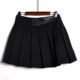 洋气拼接百褶裙学院风A字裙短裙潮 高腰百搭韩版 2026年春夏季 时尚