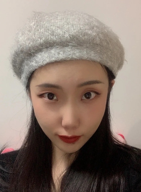秋冬百搭韩版女潮时尚帽子贝雷帽