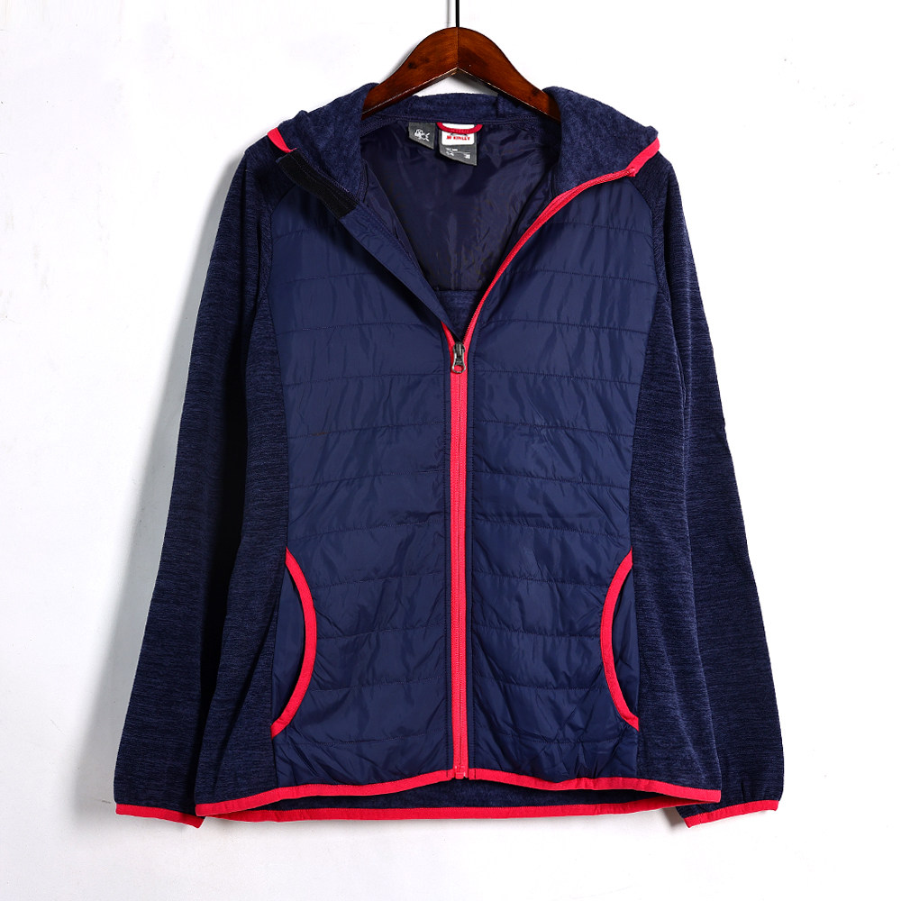 2026年春秋季新品轻便撞色拉绒连帽儿童卫衣中大童时尚运动帽衫潮