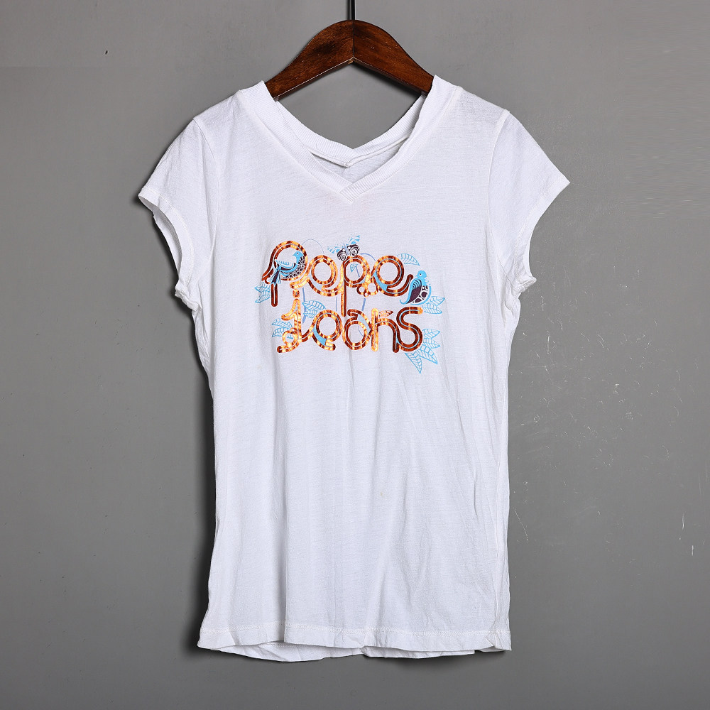 时尚字母印花女童时尚中大童薄款透气休闲运动上衣打底衫T恤潮