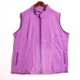 2026年春秋季 珊瑚绒马甲背心简约纯色运动潮 紫色女士无袖 新品 女装