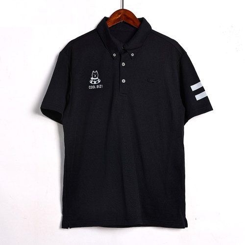 2025年夏季时尚翻领宽松短袖t恤衫韩版时尚洋气潮流纯色休闲上衣