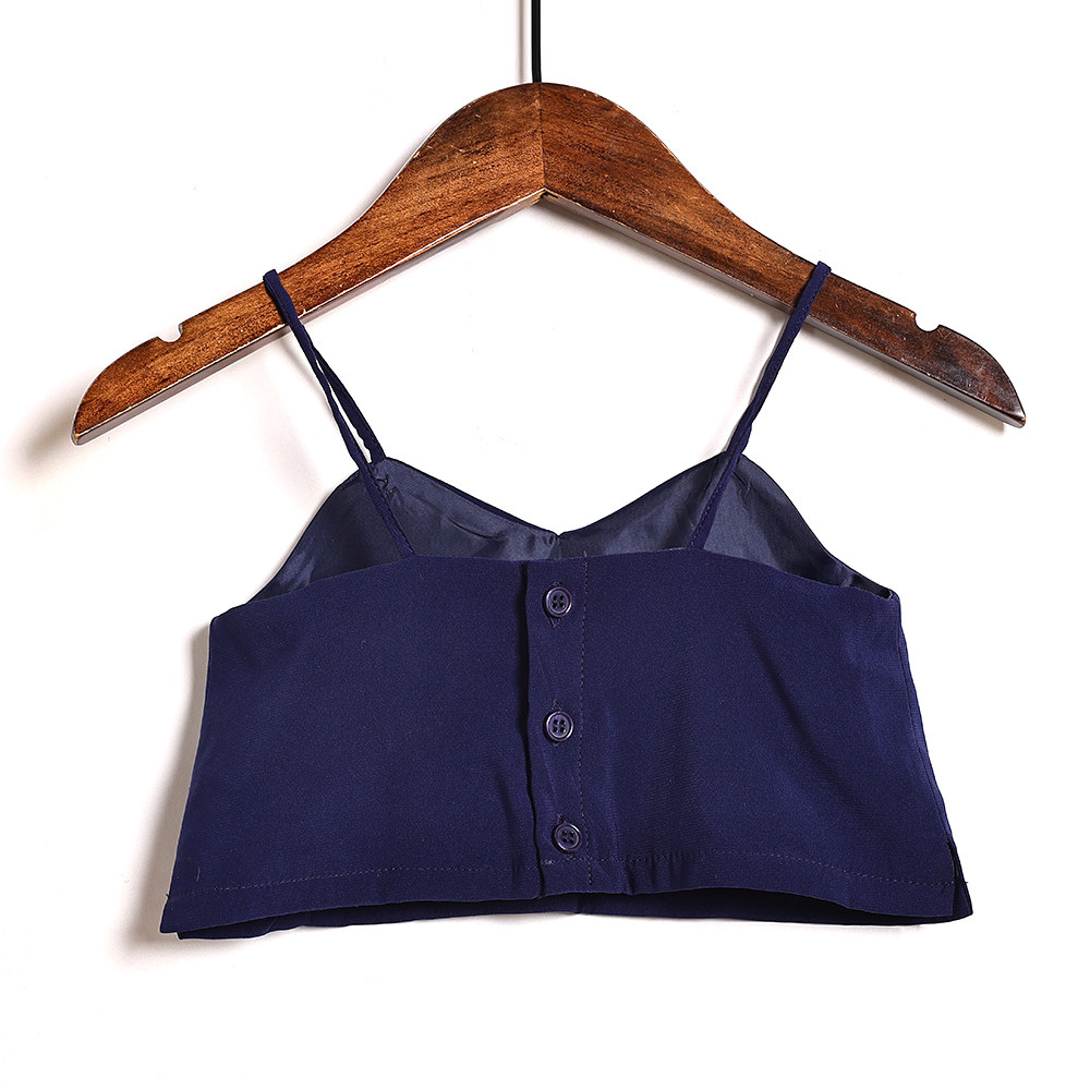 春秋季时尚可爱女童百搭背心马夹罩衣韩版时尚设计感后边单排扣潮