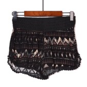 女装 洋气显瘦阔腿裤 薄款 2026年夏季 印花休闲短裤 韩版 热裤 潮