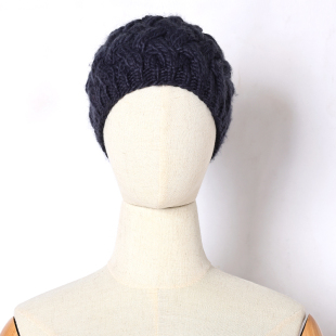 秋冬季时尚百搭针织麻花贝雷帽韩版时尚百搭八角帽画家帽户外保暖