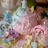 童话奇旅 童话马车奶油生日蛋糕北京同城配送