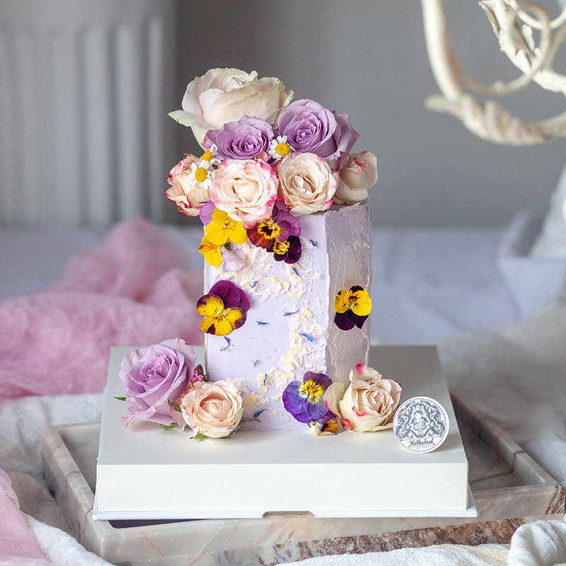 大教堂蛋糕【不朽】创意芝士奶油艺术生日蛋糕北京同城配送