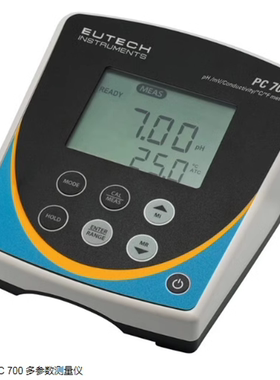 Eutech优特台式电导率仪PC700 pH水质检测仪温度水质多参数测量仪