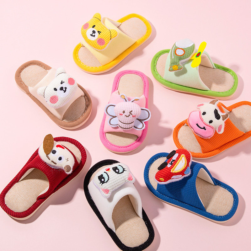 儿童亚麻拖鞋1-3岁男女宝宝家居室内2026新款小童布拖鞋软底防滑,童鞋/婴儿鞋/亲子鞋,儿童凉拖鞋,淘宝优惠券,粉丝福利购,淘宝优惠卷