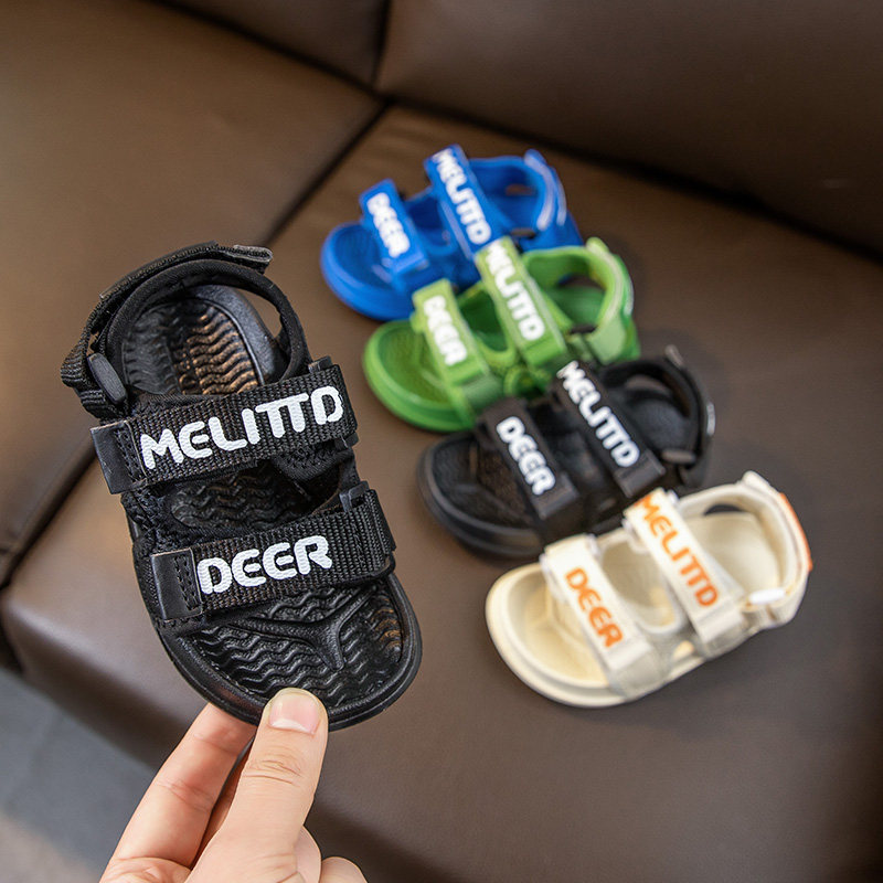 儿童凉鞋夏季男童软底防滑1-3岁2小孩婴幼儿新款时尚女宝宝沙滩鞋|ruв категории детская обувь/детская обувь/между родителями и детьми обувь, сандалии - от Buy2taobao.com для оказания профессиональной услуги покупки агента Taobao