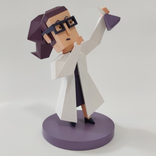 瓶子姐intp瓶子姐手办intp手办树脂15cm高MBTI16型人格INTP摆件