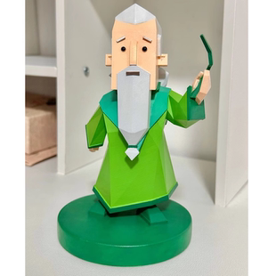 绿老头infj绿老头手办infj手办树脂15cm高MBTI16型人格INFJ模型