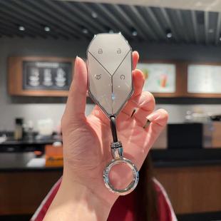 适用于比亚迪方程豹5钥匙套钛3豹五豹8豹3钛7车高档锁匙扣高级壳