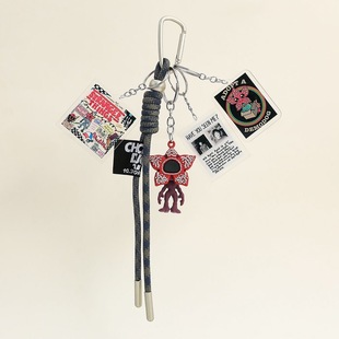 怪奇物语挂件 周边 包挂 怪奇物语系列钥匙扣挂件钥匙链包包挂饰