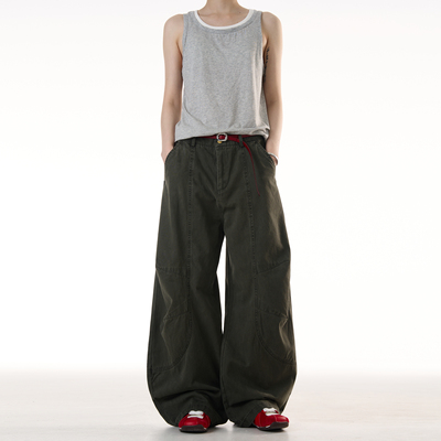 MADWITCH美式高街裁剪解构休闲裤