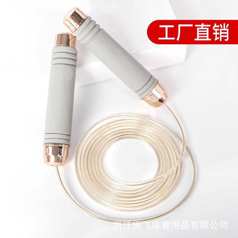 跨境亚马逊跳绳健身成人学生  负重户外运动中考轴承体育用品