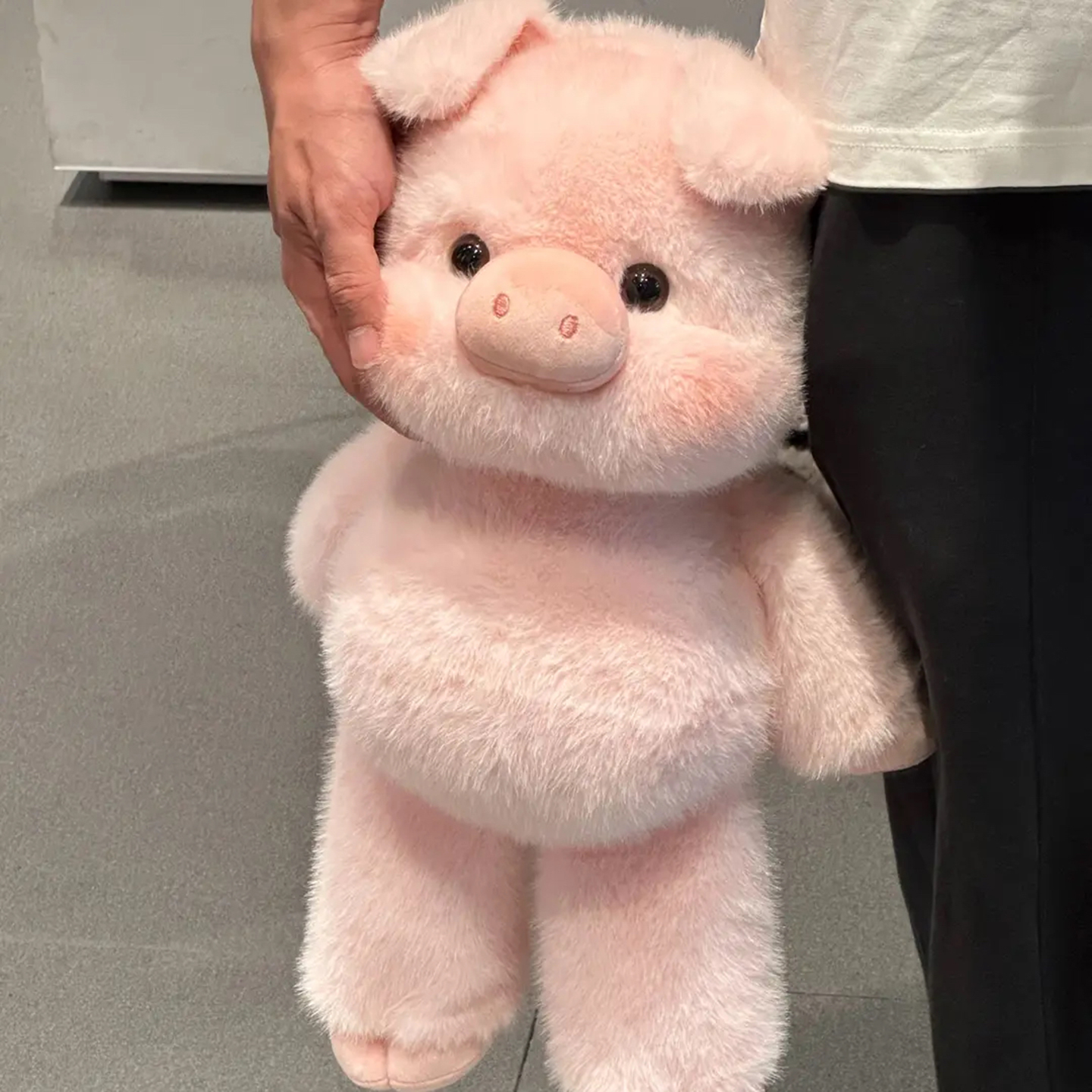 粉色小香猪玩偶野猪公仔可爱小猪毛绒玩具送女友生日礼物布娃娃