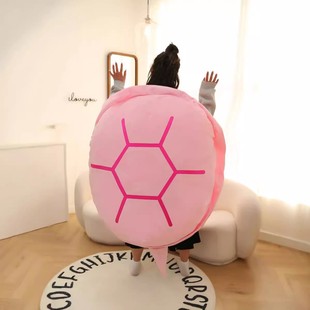 超大乌龟壳躺睡袋玩偶摆烂王八抱枕可穿睡觉毛绒玩具生日礼物公仔